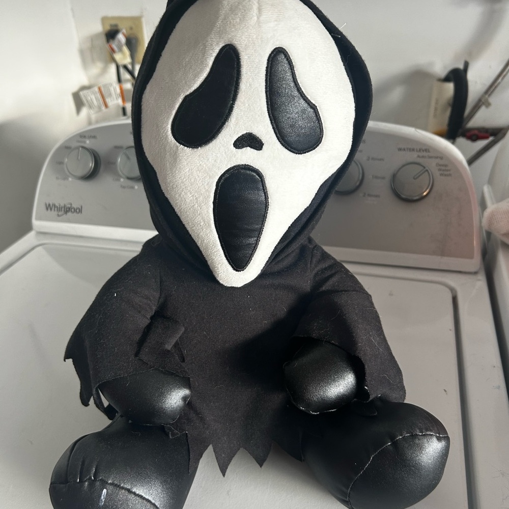 Kids Ghost Face Costume Plush Toy